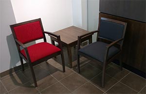 Office seating coner table and chair