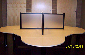 KRQE Office Table